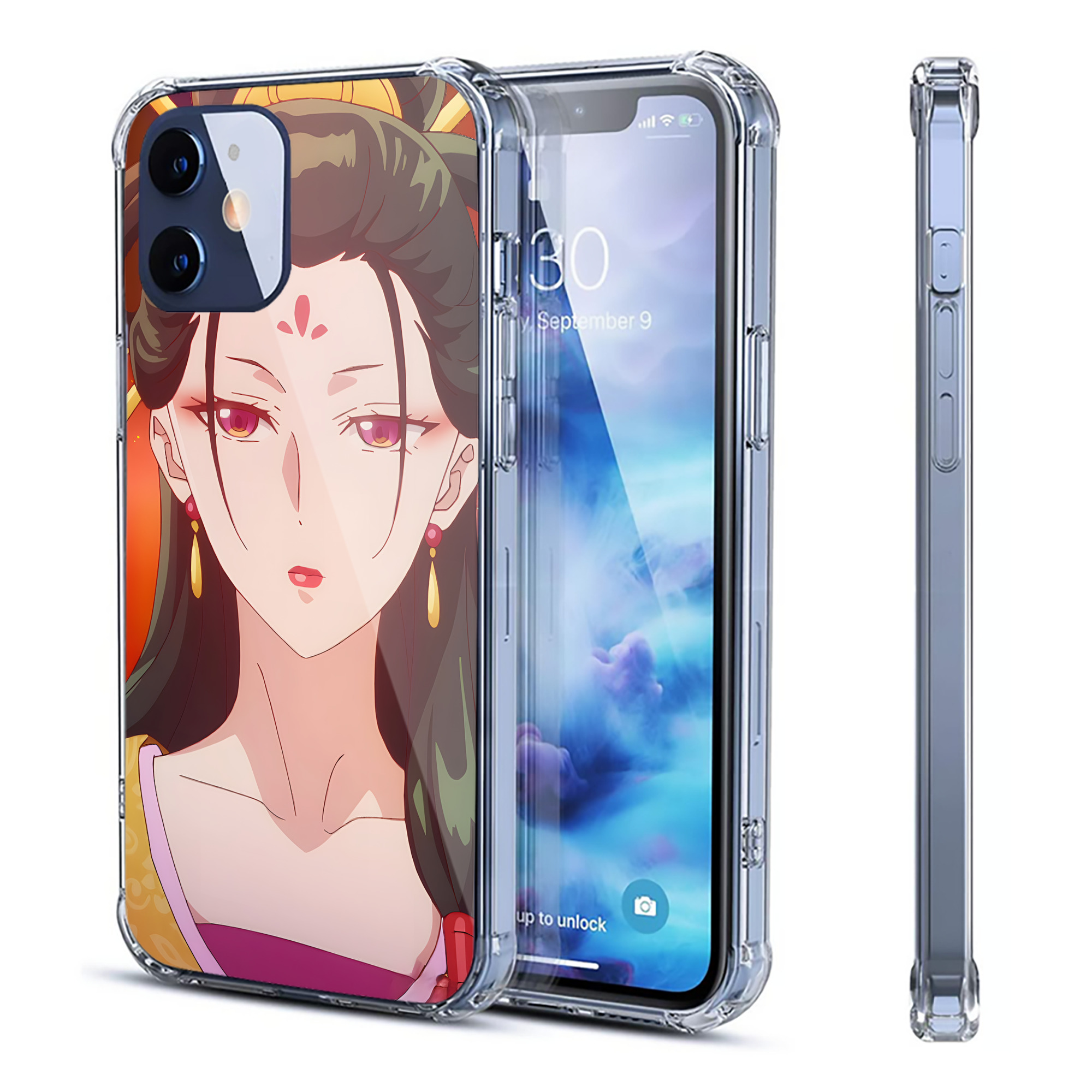 （画像用） 薬屋のひとりごと The Apothecary Diaries 【iPhone 12シリーズ対応】透明スマホケース（クリアソフトケース）